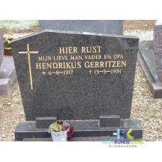 Grafstenen kerkhof Herwen Coll. HKR (30) H.Gerritzen